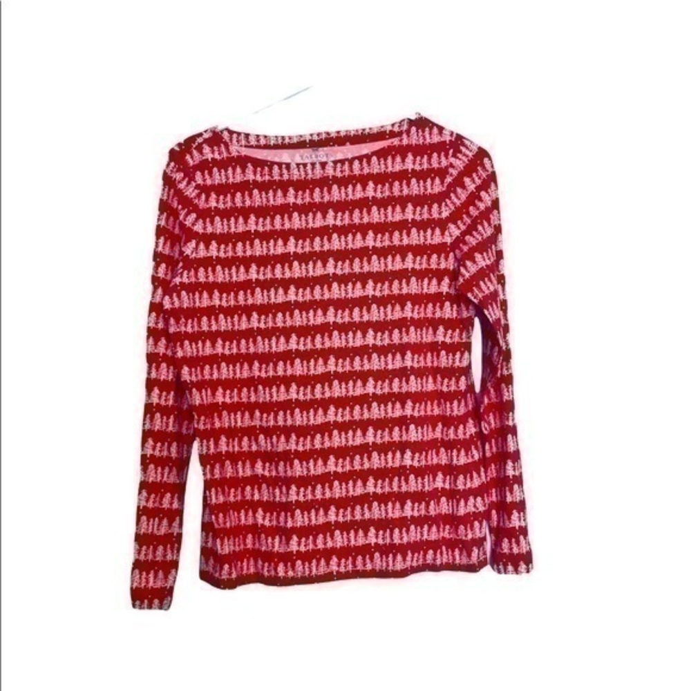 TALBOTS Petites - COTTON BATEAU NECK TEE - size:Mp